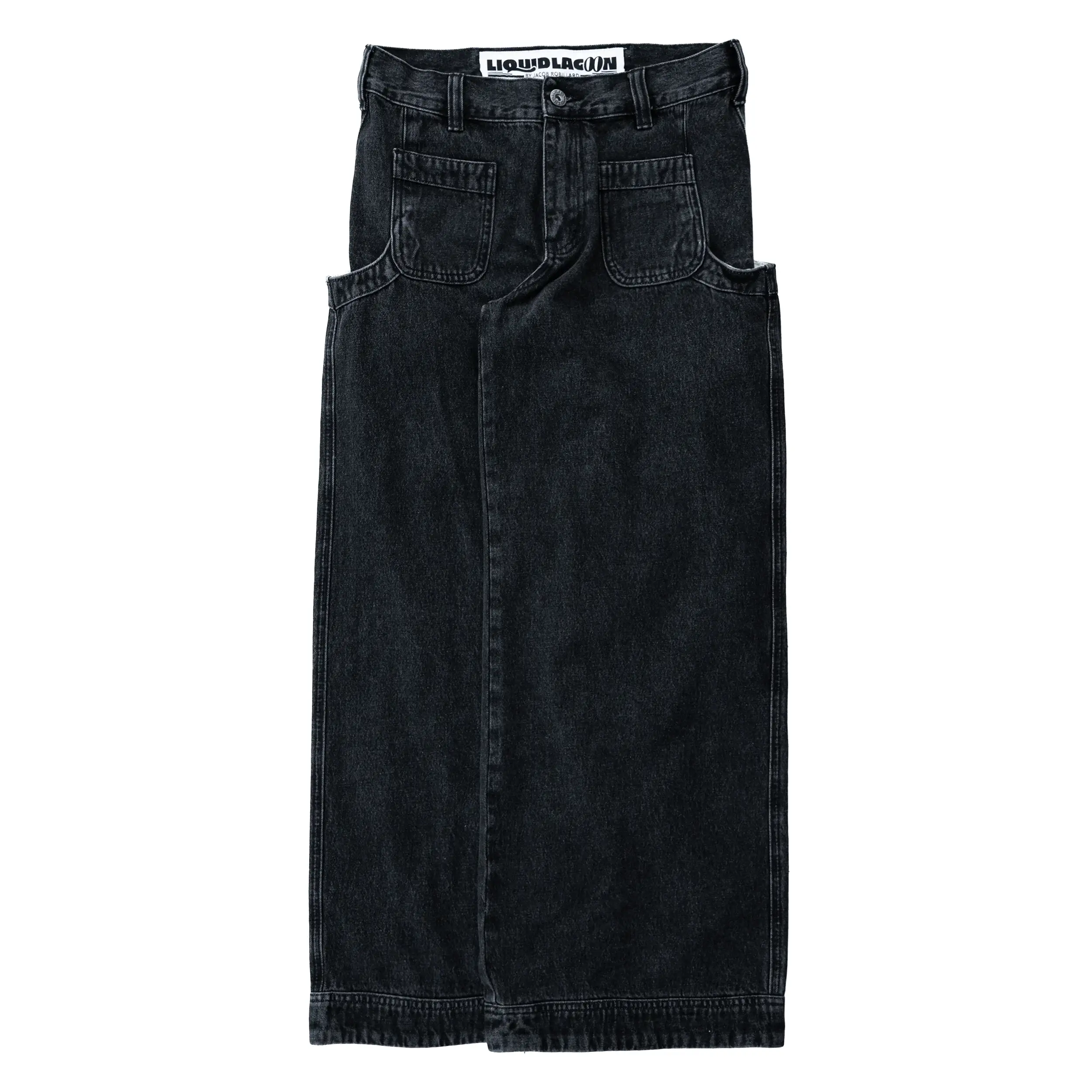 오퍼스 0012(OPUS 0012) Op. 09 SIG LIQUID DENIM PANTS INDIGO 