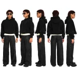 Liquid Lagoon Heavy Cut Hoodie Black (2)