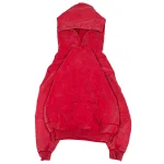 Liquid Lagoon Heavy Cut Hoodie Crimson Red (3)