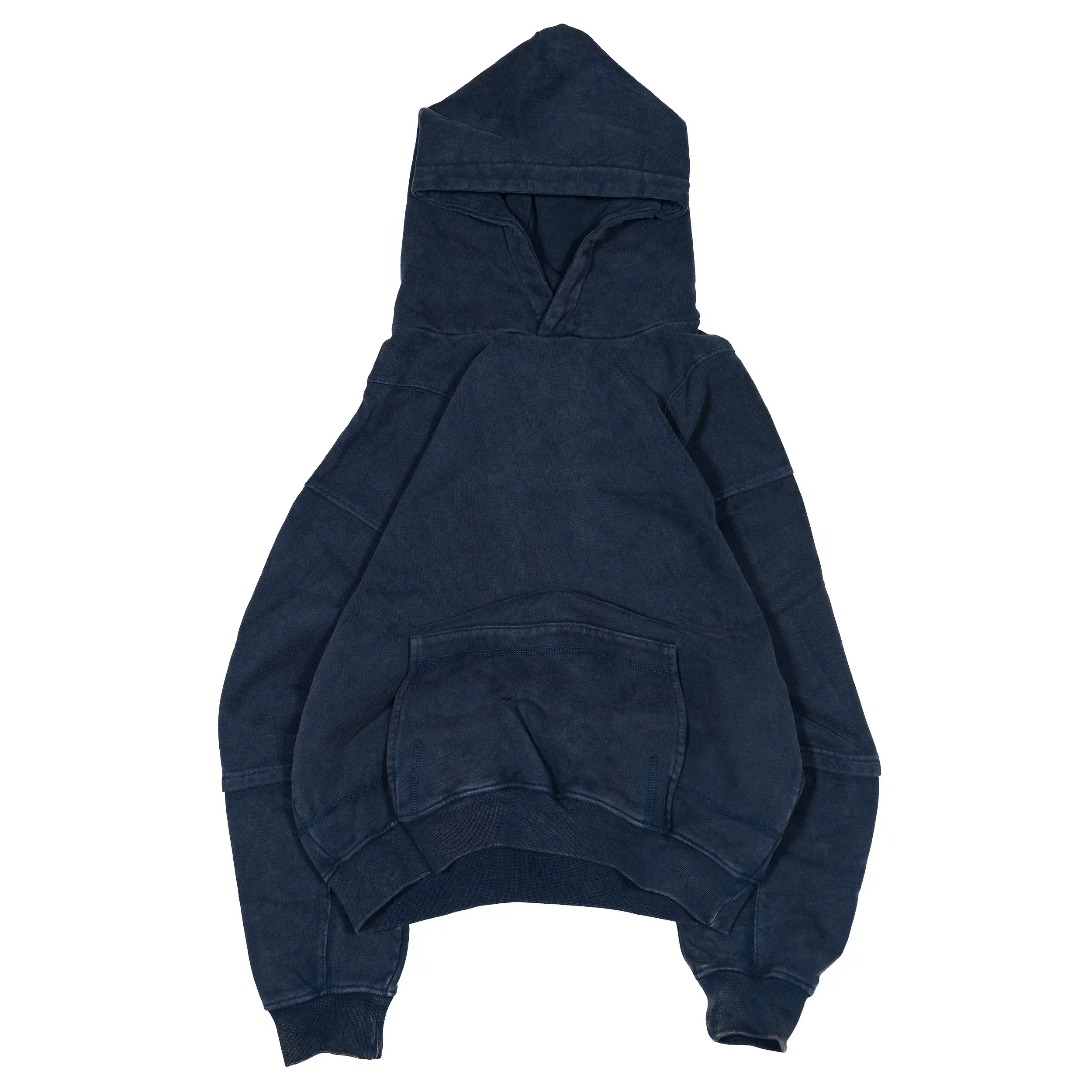 Liquid Lagoon Heavy Cut Hoodie Navy Blue (3) Liquid Lagoon Heavy Cut Hoodie Navy Blue (3)