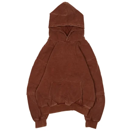 Liquid Lagoon Heavy Cut Hoodie Penny Brown (3)