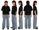 Liquid Lagoon Heavy Cut T Shirt Black (2)
