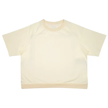 Liquid Lagoon Heavy Cut T Shirt Off White (3)