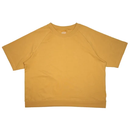 Liquid Lagoon Heavy Cut T Shirt Pastel yellow (1)