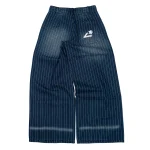 Liquid Lagoon Pinstripe Pants (Blue) (2)