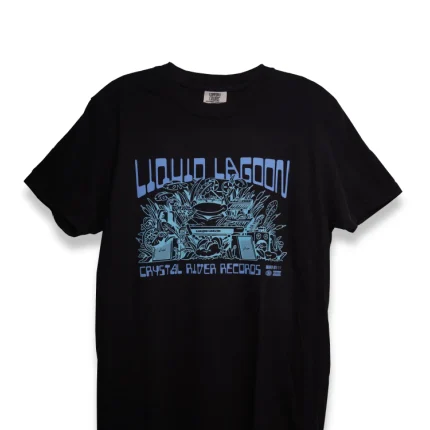 Liquid Lagoon Studio T Shirt Black (1)