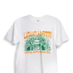 Liquid Lagoon Studio T Shirt White (1)