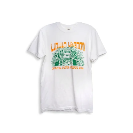 Liquid Lagoon Studio T Shirt White (2)